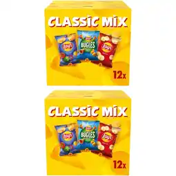 Albert Heijn Lay's Classic Mix Chips 2-pack aanbieding