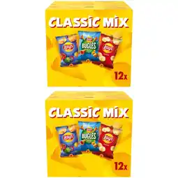 Albert Heijn Lay's Classic Mix Chips 2-pack aanbieding