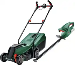 Coolblue Bosch CityMower 18V-32 incl. 4,0 Ah Accu + Bosch EasyHedgeCut 18-45 Li (zonder accu) aanbieding