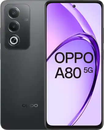 Coolblue OPPO A80 Zwart 256GB 5G aanbieding