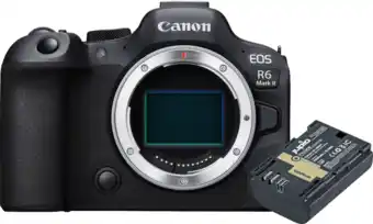 Coolblue Canon EOS R6 Mark II + Accu aanbieding