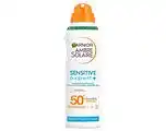 De Online Drogist Garnier Ambre Solaire Sensitive Expert+ SPF50 Mist aanbieding