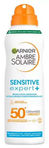 De Online Drogist Garnier Ambre Solaire Sensitive Expert+ SPF50 Mist aanbieding