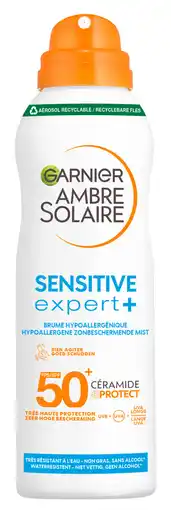 De Online Drogist Garnier Ambre Solaire Sensitive Expert+ SPF50 Mist aanbieding