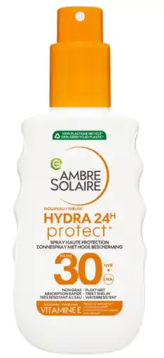 De Online Drogist Garnier Ambre Solaire Hydra 24h Protect SPF30 Spray aanbieding