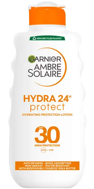 De Online Drogist Garnier Ambre Solaire Hydra 24h Protect SPF30 Zonnemelk aanbieding