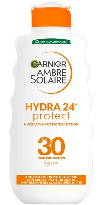 De Online Drogist Garnier Ambre Solaire Hydra 24h Protect SPF30 Zonnemelk aanbieding