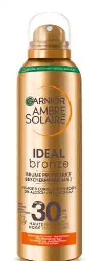 De Online Drogist Garnier Ambre Soleil Ideal Bronze SPF30 Mist aanbieding