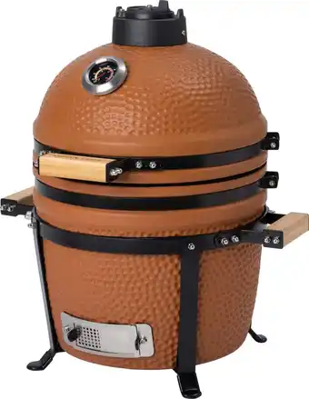 Intratuin Intratuin kamado barbecue Urban Chef Compact terracotta D 38 H 61 cm aanbieding