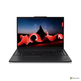 MediaMarkt Lenovo Thinkpad T16 Gen 3 - 16 Inch Intel Core Ultra 7 155u Gb 512 Windows 11 Pro (64 Bit) aanbieding