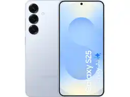 MediaMarkt SAMSUNG Galaxy S25 - 5G - 128 GB ICY Blauw aanbieding