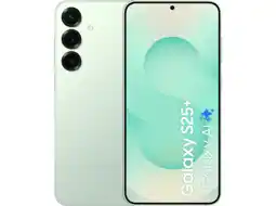 MediaMarkt SAMSUNG Galaxy S25 Plus - 5G - 256 GB Mint aanbieding