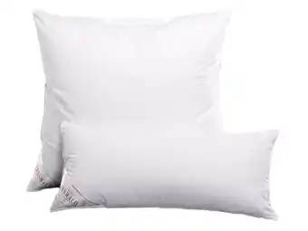 Lidl Sannwald hoofdkussen met veren en dons aanbieding