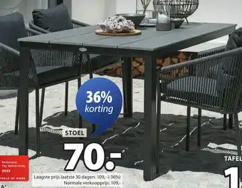 Jysk Tafel aanbieding