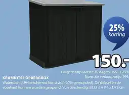 Jysk Kramnitse opbergbox aanbieding