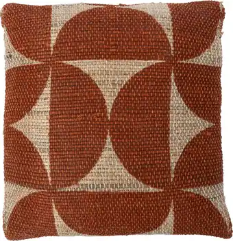 Intratuin Intratuin sierkussen Flore rood 45 x 45 x 2 cm aanbieding