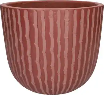 Intratuin Duif bloempot Bell oud roze D 27 H 24 cm aanbieding