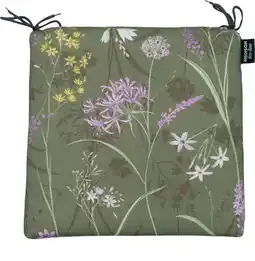 Intratuin Madison zitkussen Donna groen 40 x 40 x 4 cm aanbieding