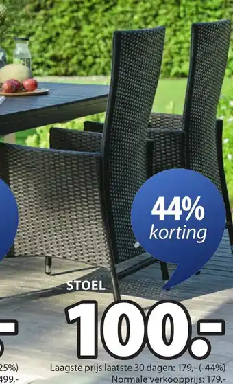 Jysk Stoel aanbieding