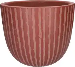 Intratuin Duif bloempot Bell oud roze D 32 H 26 cm aanbieding