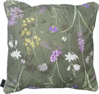 Intratuin Madison sierkussen Donna groen 50 x 50 x 10 cm aanbieding