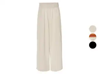 Lidl esmara Dames broek - Wide Leg aanbieding