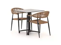 Kees Smit Manifesto Belpasso/Canzo 70cm dining tuinset 3-delig verstelbaar aanbieding