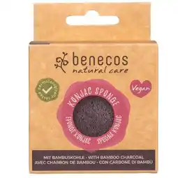 Douglas benecos Natural Konjac Sponge Black Bamboo aanbieding