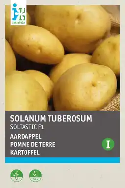 Intratuin intratuin biologisch groentezaden aardappel (Solanum tuberosum 'Soltastic F1') aanbieding