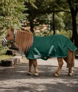 Welkoop Waldhausen Shetlander - Regendeken - Paardendeken - Groen aanbieding