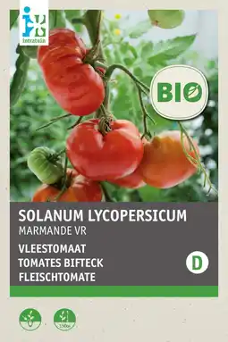 Intratuin intratuin biologisch groentezaden Tomaat (Solanum lycopersicum 'Marmande') aanbieding