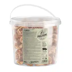 Zooplus 3x 1,25 kg Varkensoren in Bewaaremmer Hondensnacks aanbieding