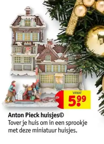 Kruidvat Anton Pieck huisjes aanbieding