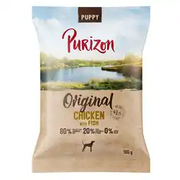 Zooplus Purizon Puppy Kip met Vis - graanvrij Hondenvoer - 100 g aanbieding