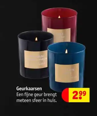 Kruidvat Geurkaarsen aanbieding