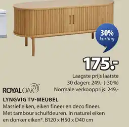 Jysk Lyngvig tv meubel aanbieding