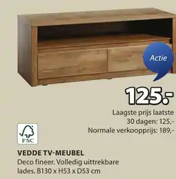 Jysk Vedde tv meubel aanbieding