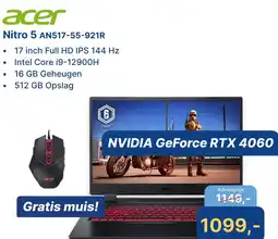 Levix Computershop acer Nitro 5 AN517-55-921R aanbieding