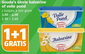 Poiesz Gouda's Glorie halvarine of volle pond aanbieding