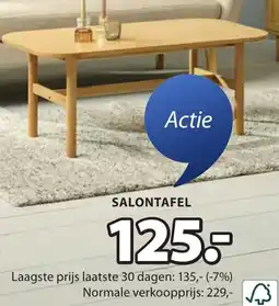 Jysk Salontafel aanbieding