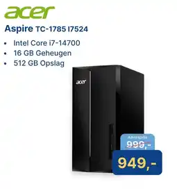 Levix Computershop acer Aspire TC-1785 17524 aanbieding