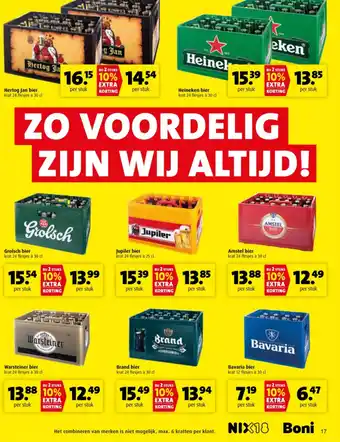 Boni ZO VOORDELIG ZIJN WIJ ALTIJD! aanbieding