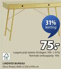 Jysk Lindholm gamingtafel aanbieding