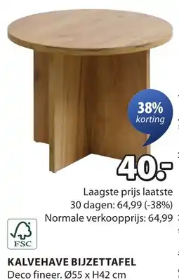 Jysk Kalvehave bijzettafel aanbieding