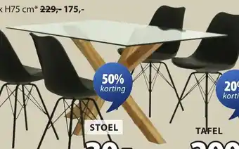 Jysk Agerby tafel aanbieding