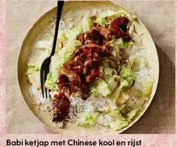 Albert Heijn Babi ketjap met Chinese kool en rijst aanbieding