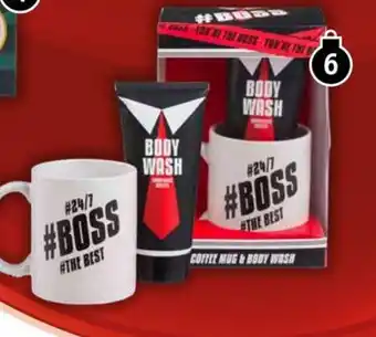 Kruidvat Boss (bodywash en beker) aanbieding