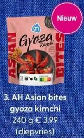 Albert Heijn AH Asian bites gyoza kimchi aanbieding