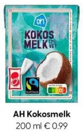 Albert Heijn AH Kokosmelk aanbieding