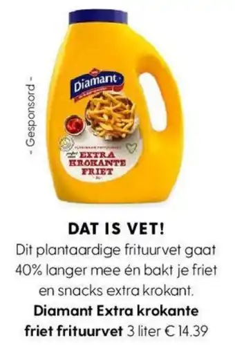 Albert Heijn Diamant Extra krokante friet frituurvet aanbieding